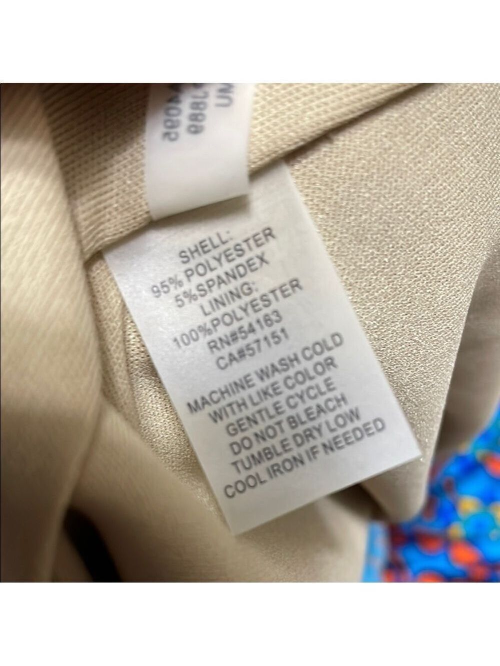 Ellen Tracy Multi Color Sheath Dress Sz 8P - Picture 12 of 14
